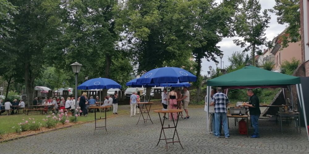 Sommerfest des Städtepartnerschaft Vereins